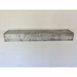 wall shelves with hooks you love floating shelf shabby white solid wood handmade rustic style gray quick view canadian tire toronto vanity stools target diy hang ture without 150x150