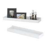 wallniture modern floating shelf tray wall mount home leaning forward decor white inch set kitchen farmhouse bar stools free standing corner shelving unit heavy support wooden 150x150