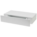wallscapes shelf with drawer floating white decorative shelving accessories and modern kids shelves weber table utility cube storage unit kmart reclaimed chunky chrome clips 150x150