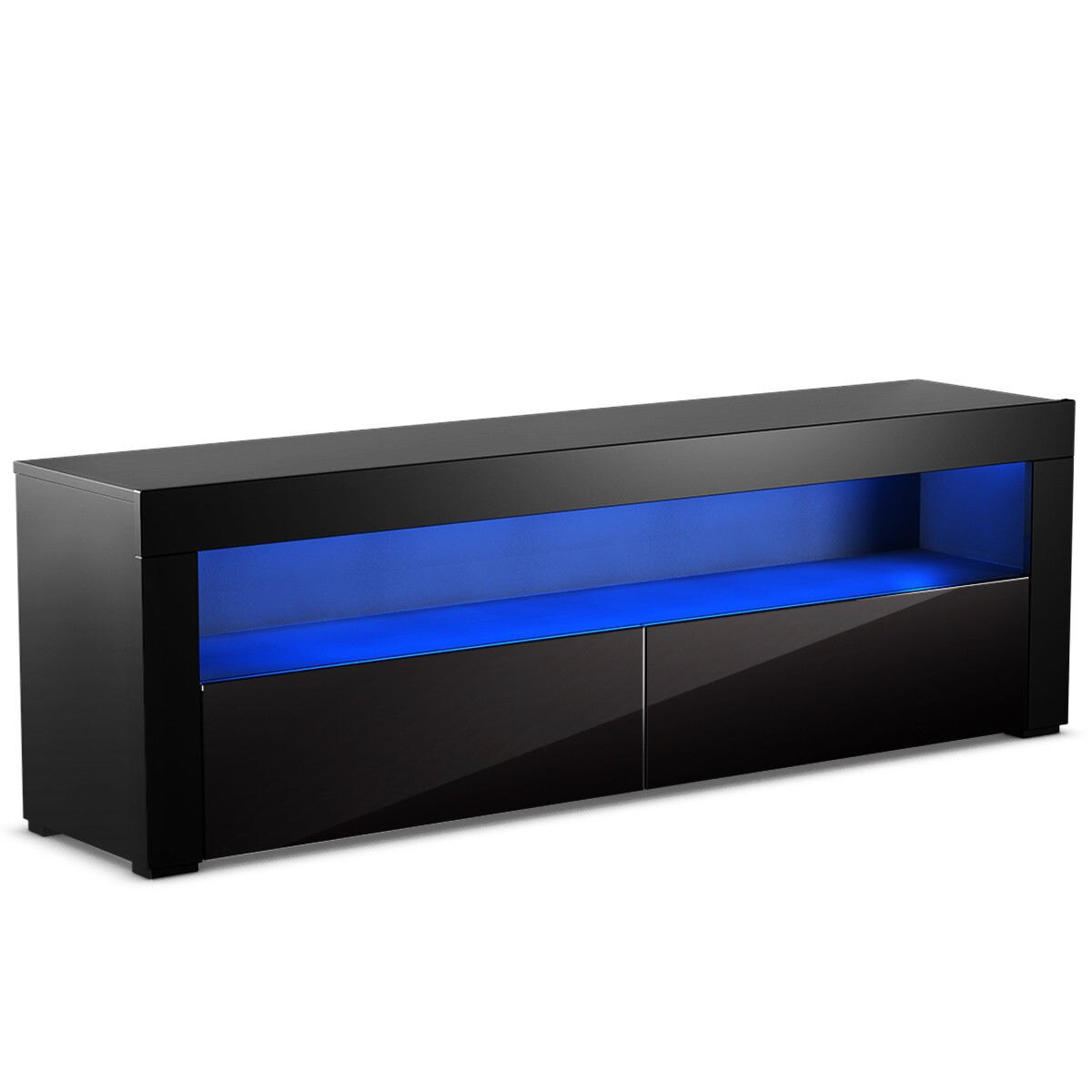 way high gloss stand unit cabinet console furniture floating drawer shelf black led shelves and drawers concealed storage cube bookcase bunnings wall mounted shoe built crown