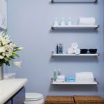 ways decorate with floating shelves decorating bathroom ideas contemporary line blue wall white box shelving unit shelf calgary cabinets ikea office storage wooden stand rustic 150x150