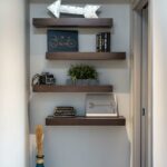 ways decorate with floating shelves decorating designer wall decorative contemporary hallway cypress fireplace mantels ikea lack rolling shelving unit long white desk table 150x150