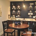what you think floating shelves homesmsp above bar the still allow plenty storage area display fun glasses bottles wine and couple eclectic accent pieces selected for this wall 150x150