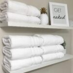 white bathroom floating shelves towel storage towels small canvas luggage paint ture frames ikea farm sink what fireplace mantel wall mounted coat rack with bench bunnings corner 150x150