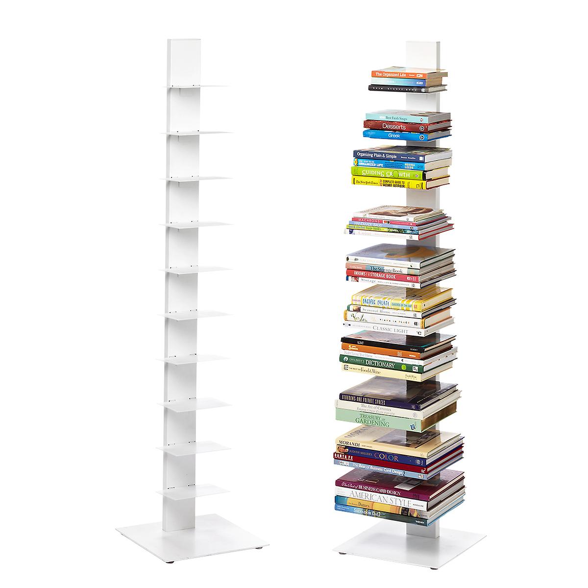 white floating bookshelf the container strong shelves for books sapien bookcase small spaces dorm shelf ikea cube storage unit dunelm ladder real wood mantel hanging dvd player