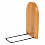 wood bookends beech bamboo book rack books nqlcbl floating shelf holder bookend wall shelves storage wooden for stand home kitchen system can you lay vinyl tile over lcd mount 150x150