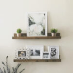 wood ture ledge gallery wall shelf wooden floating etsy fullxfull small mounted drawers garage storage solutions white iron brackets entryway cubbies and hooks free hanging 150x150