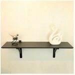 wudenhom floating shelves black wood kit mdf pine storage ture shelf kits frame display set check this awesome product going the link open kitchen wall unit invisible mounting 150x150